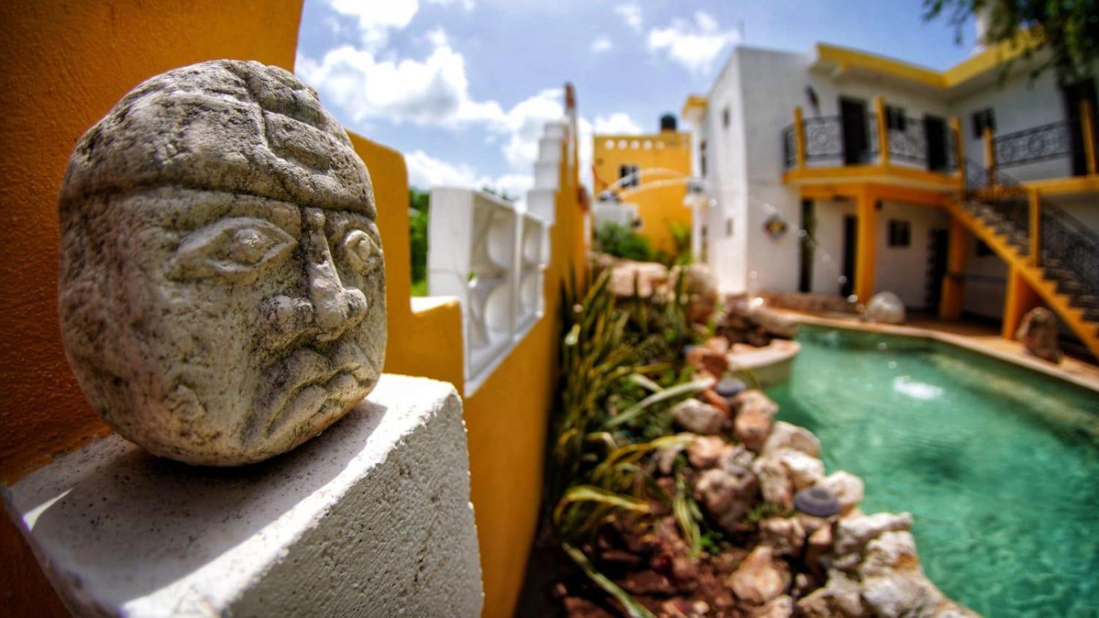 Bed and Breakfast Buenosdías Izamal Exterior foto