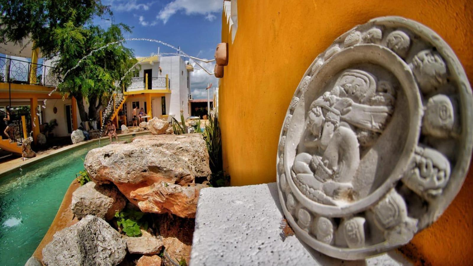 Bed and Breakfast Buenosdías Izamal Exterior foto